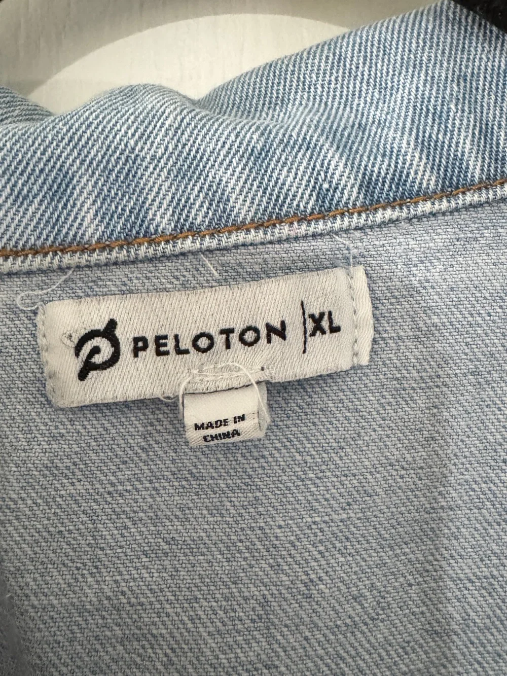 Peloton “Together We Go Far” Denim Jacket